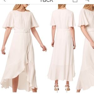 French connection white dress warn once!